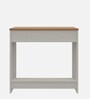 Cabrera Study Table In Urban Teak & White Colour