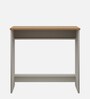 Cabrera Study Table In Urban Teak & White Colour