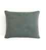 Cadet Grey 100% Cotton Marina 22X22 Inches Knitted Cushion Cover