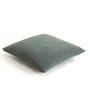 Cadet Grey 100% Cotton Marina 22X22 Inches Knitted Cushion Cover