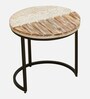 Cady Metal Nest Of Tables In Light Distress Finish (Set of 3)