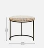 Cady Metal Nest Of Tables In Light Distress Finish (Set of 3)