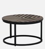 Cady Metal Nesting Coffee Table Set In White Finish (Set Of 2) Cady Metal Nesting Coffee Table Set In White Finish (Set Of 2)