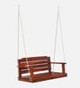 Caen Sheesham Wood Swing In Honey Oak Finish