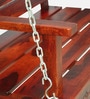 Caen Sheesham Wood Swing In Honey Oak Finish