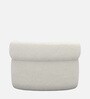 Caevello Modern Arm Chair In Ivory Colour