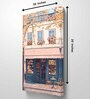 Cafe de Fleur Canvas Painting