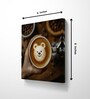 Caffeine Cub Mini Canvas Frame