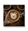 Caffeine Cub Mini Canvas Frame