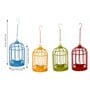 Cage Multicolor Iron (Set of 4) Hanging Tea Light Holder