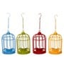Cage Multicolor Iron (Set of 4) Hanging Tea Light Holder