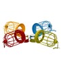 Cage Multicolor Iron (Set of 4) Hanging Tea Light Holder