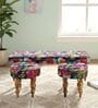Cairo Bench Set In Blue Colour