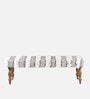 Cairo Bench Set In Grey Colour