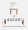 Cairo Bench Set In Grey Colour