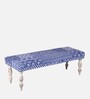 Cairo Bench Set In Indigo Colour