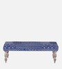 Cairo Bench Set In Indigo Colour