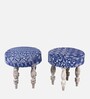 Cairo Bench Set In Indigo Colour