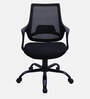 Fuku Ergonomic Chair With Lumbar Support  In Black Colour