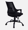 Fuku Ergonomic Chair With Lumbar Support  In Black Colour