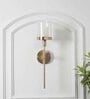 Cairo Shine Brass Metal Finish Wall Light