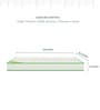 Dual Comfort Cairo Single Bed Mattress With High Density Foam 78 X 42 X 6 Inches