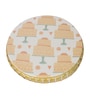 Cake Print Metal Cake Platter WIth Knife & Server