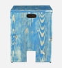 Calais Pine Wood Nesting Side Table In Multicolour (Set of 3) Calais Pine Wood Nesting Side Table In Multicolour (Set of 3)