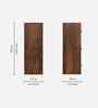 Calcio Office Cabinet In Brown Maple Finish