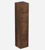 Calcio Office Cabinet In Brown Maple Finish