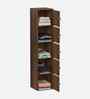 Calcio Office Cabinet In Brown Maple Finish
