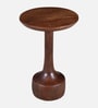 Calder Mango Wood End Table in Tubbaq Finish Calder Mango Wood End Table in Tubbaq Finish