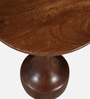 Calder Mango Wood End Table in Tubbaq Finish Calder Mango Wood End Table in Tubbaq Finish