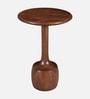 Calder Mango Wood Side Table in Tubbaq Finish