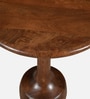 Calder Mango Wood Side Table in Tubbaq Finish