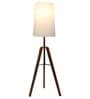 Calgery Floor Lamp ( Teak Wood Base )