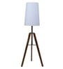 Calgery Floor Lamp ( Teak Wood Base )