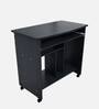Caliber Computer Table in Black Finish