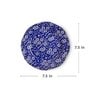 Calico Blue Earthenware  1 Pc Dinner Plate