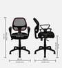 Calida Office Chair In Black Colour