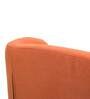 Calisto Wing Chair in Rust Colour