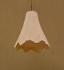 Calla Lily Stainless Steel & Banana Fibre Pendant Hanging Light