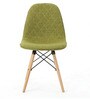 Callay Mid Century Eiffel Iconic Chair in Green Colour