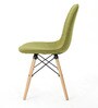 Callay Mid Century Eiffel Iconic Chair in Green Colour