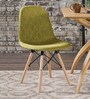 Callay Mid Century Eiffel Iconic Chair in Green Colour