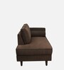 Calleros Fabric Chaise Lounger in Chestnut Brown Colour