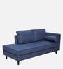 Calleros Fabric Chaise Lounger in Navy Blue Colour