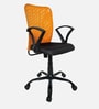 Callisto Breathable Mesh Ergonomic Chair in Orange Colour