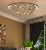 Calma Silver Metal Fusion Chandelier