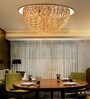 Calma Silver Stainless Steel Fusion Chandelier